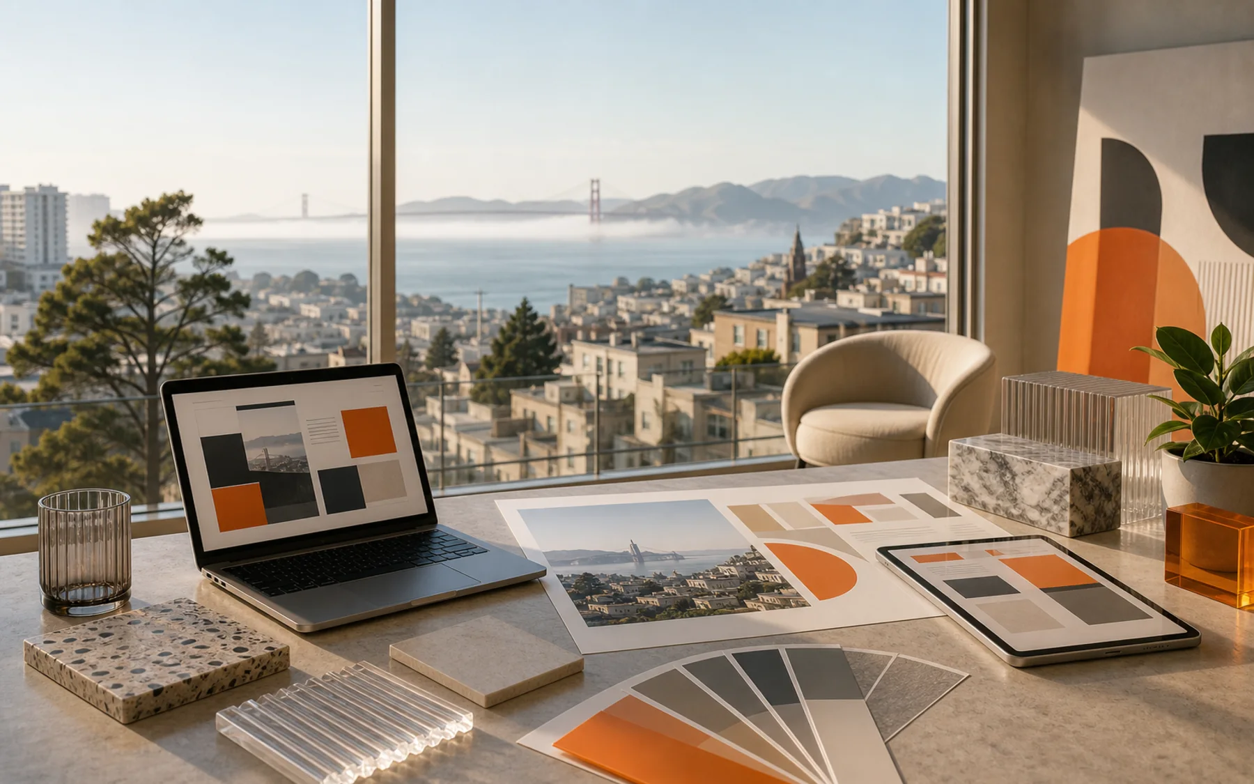 Technical city collage for Super Rad location work in San Francisco, California