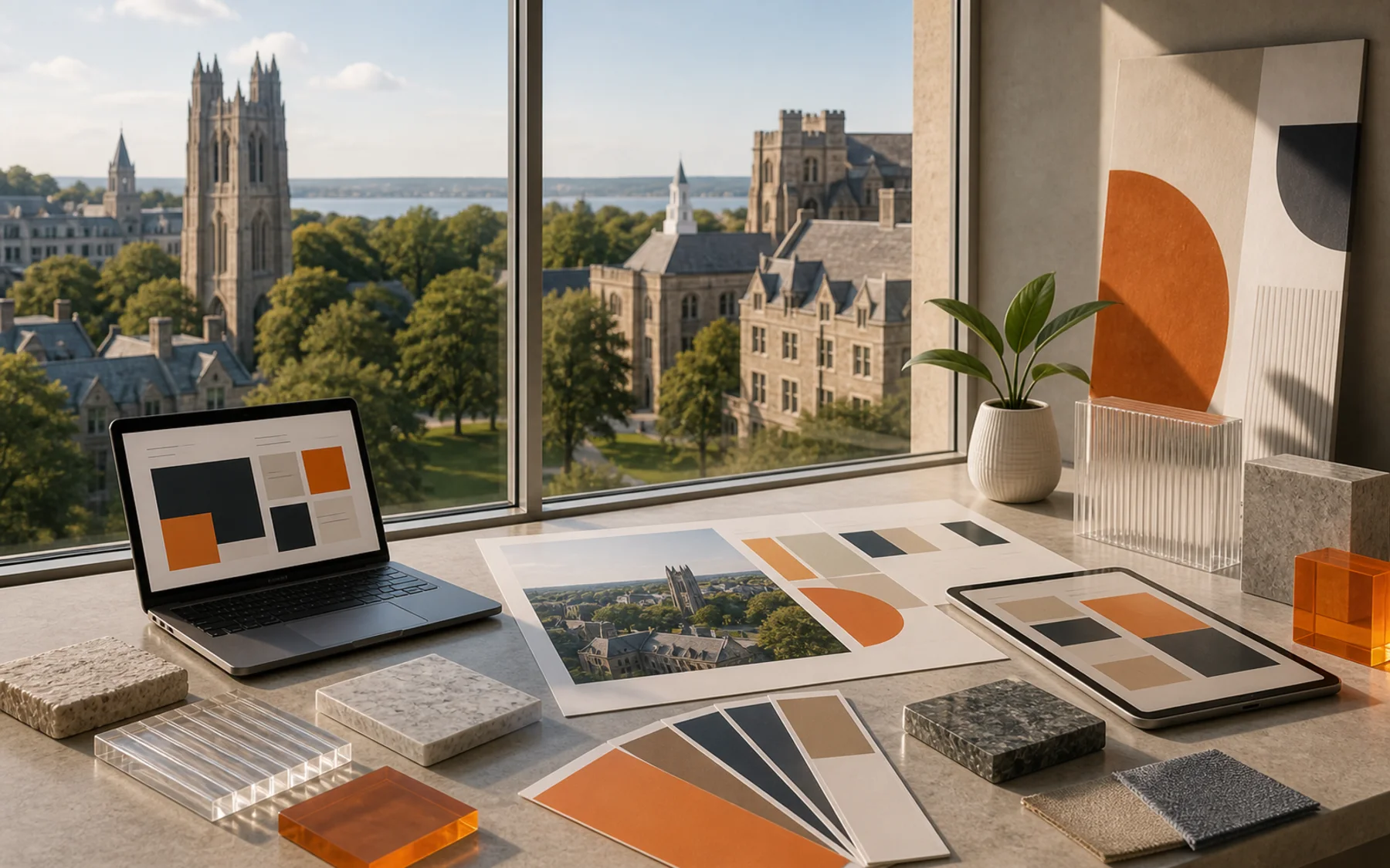 Technical city collage for Super Rad location work in New Haven, Connecticut