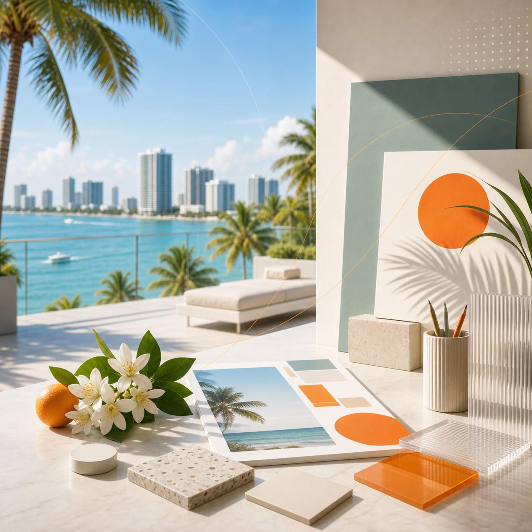 Digital launch collage for Super Rad location work in Florida